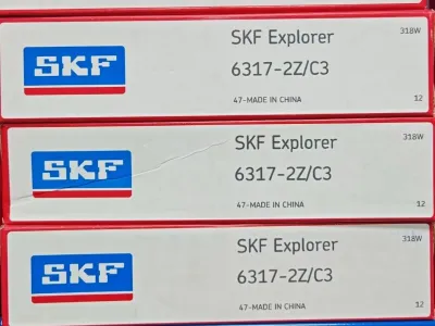 6317-2Z/C3 SKF单列球轴承