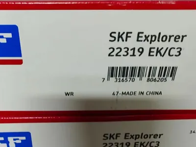 22319EK/C3 SKF球面滚子轴承